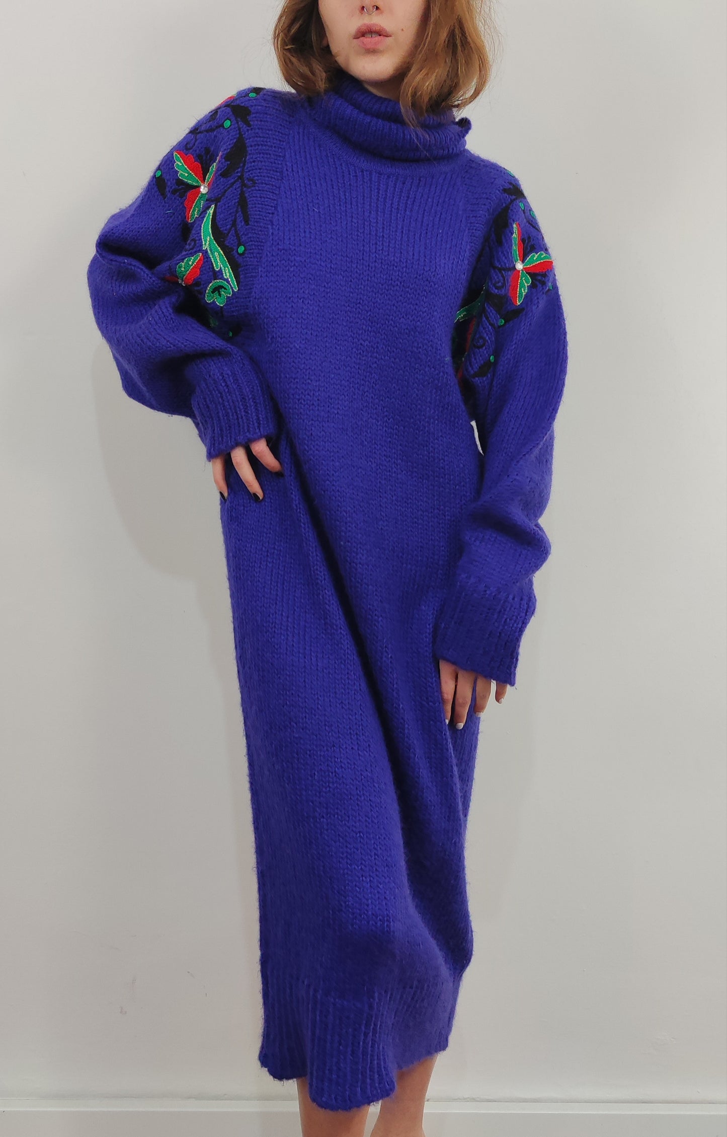 '80s Kid Mohair Maxi Pull