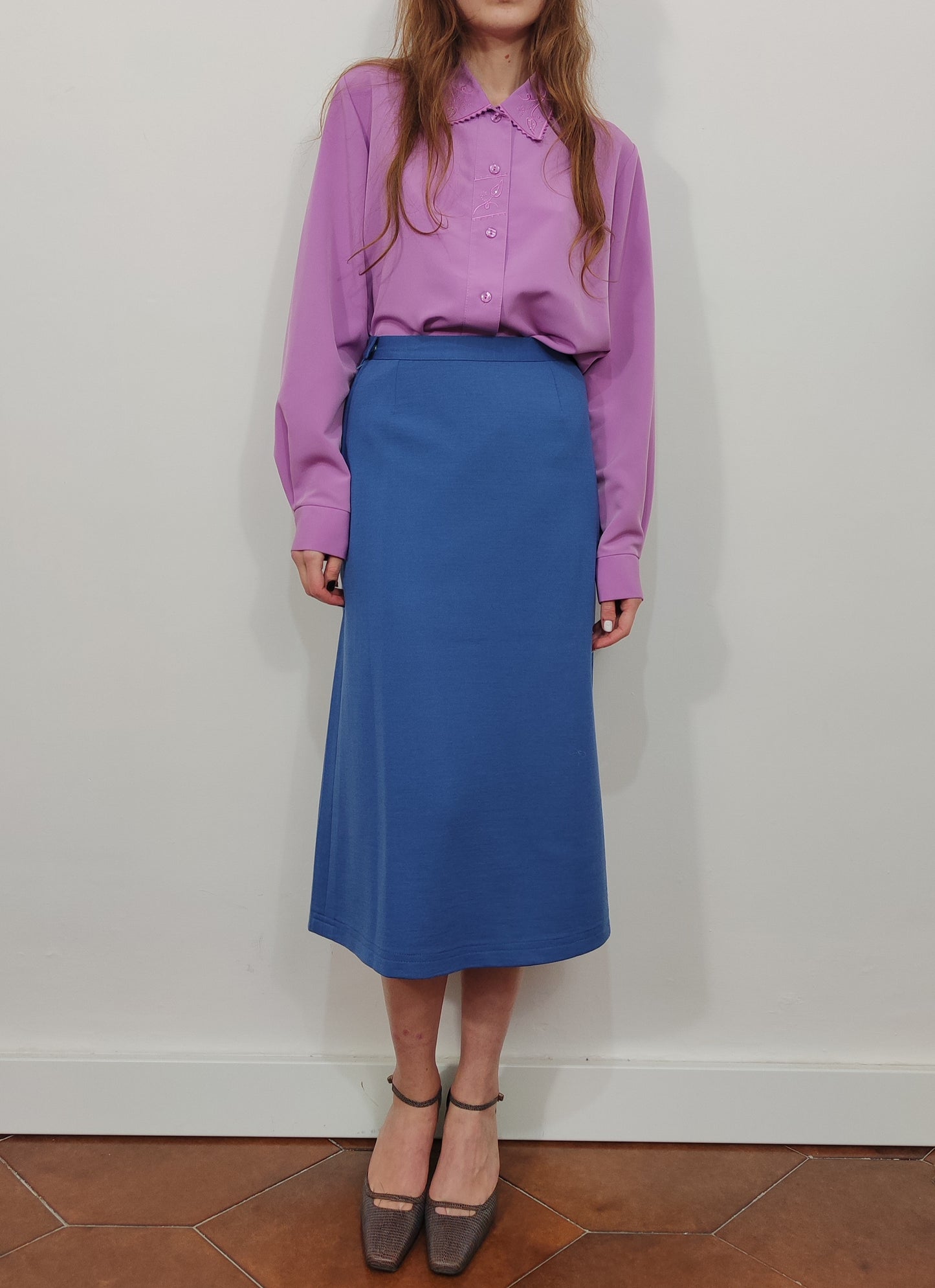 100% Wool Vintage Skirt