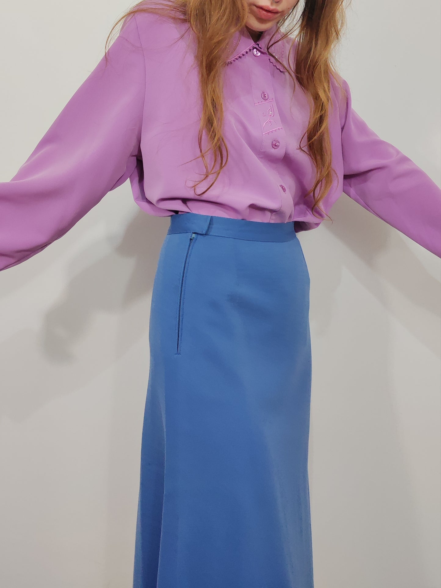100% Wool Vintage Skirt