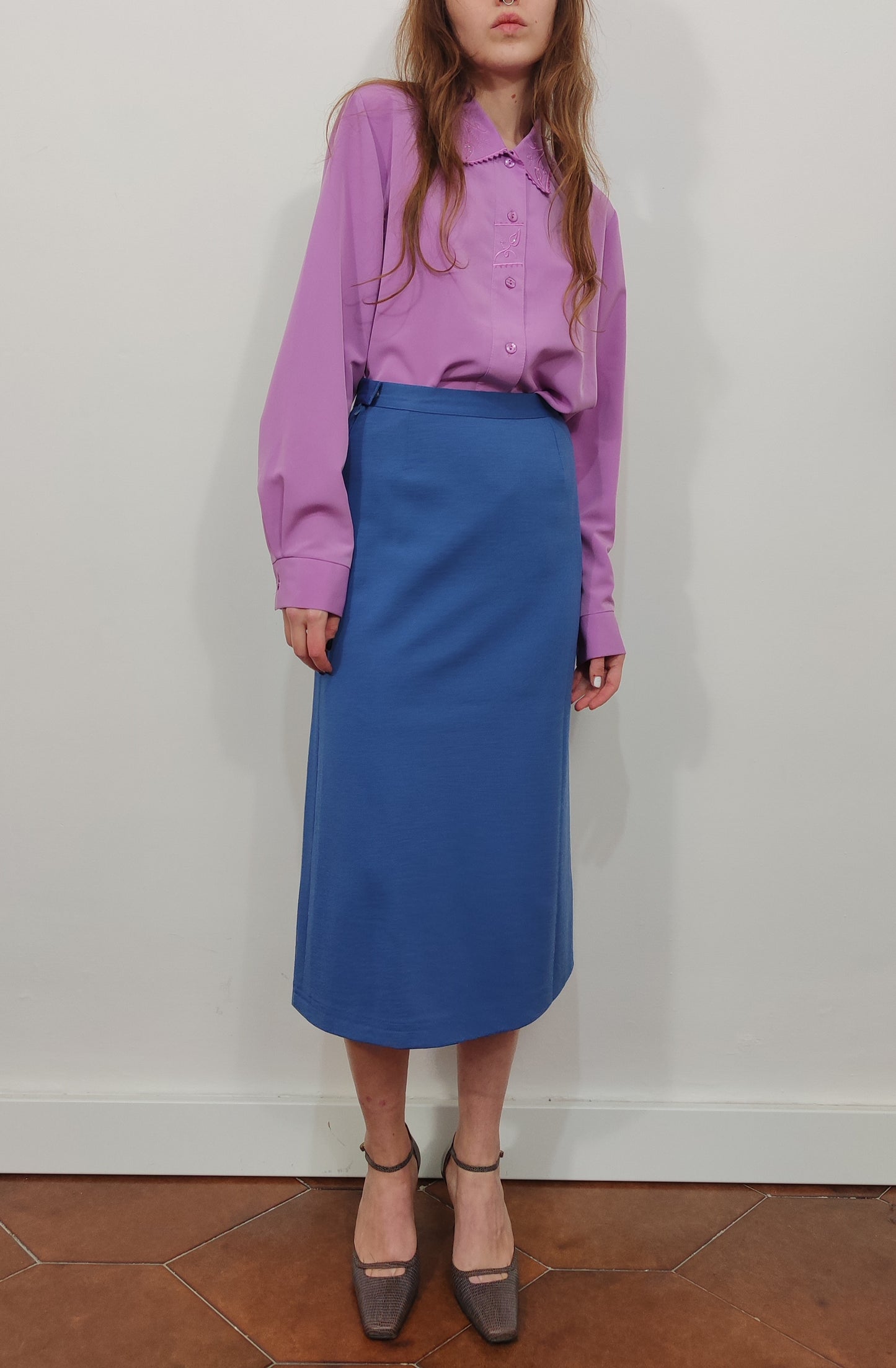 100% Wool Vintage Skirt