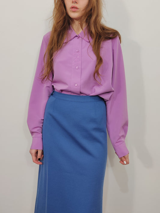 100% Wool Vintage Skirt