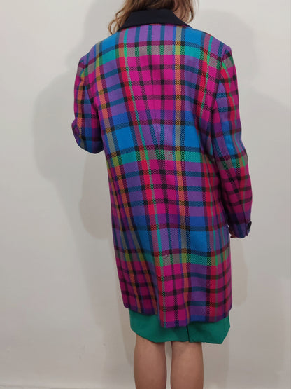 Archive - Laurel Escada Vintage Checkered Blazer