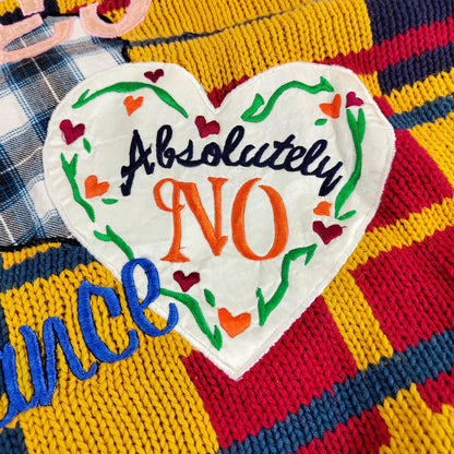 '80s 'Absolutely NO' Vintage Cardigan