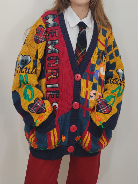 '80s 'Absolutely NO' Vintage Cardigan