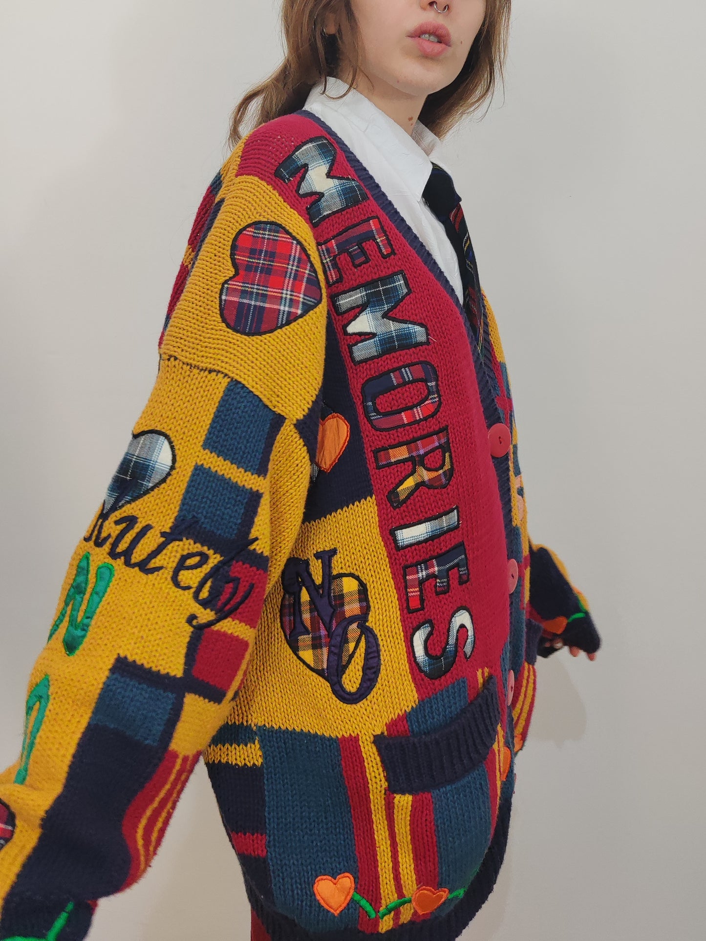 '80s 'Absolutely NO' Vintage Cardigan