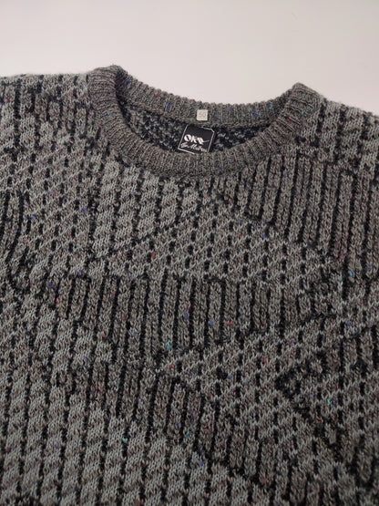 '80s Grey Pullover