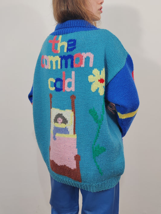 Berek Hand Knitted "The Common Cold" Pullover