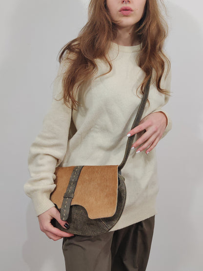 '90s Leather Calf Bag
