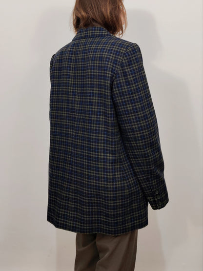 '80s Checkered Blazer