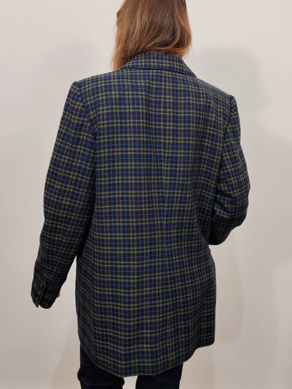 '80s Checkered Blazer