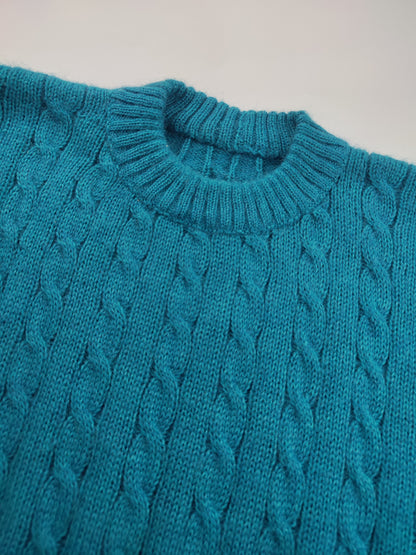 Cable Knit Vintage Pullover