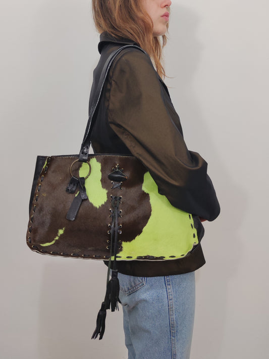 Green Calf Bag
