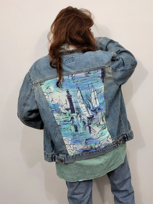 Reworked Vintage Denim Jacket