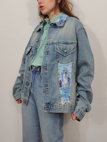 Reworked Vintage Denim Jacket
