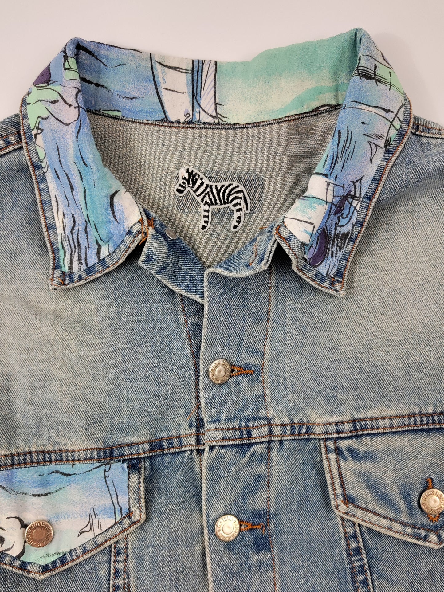 Reworked Vintage Denim Jacket