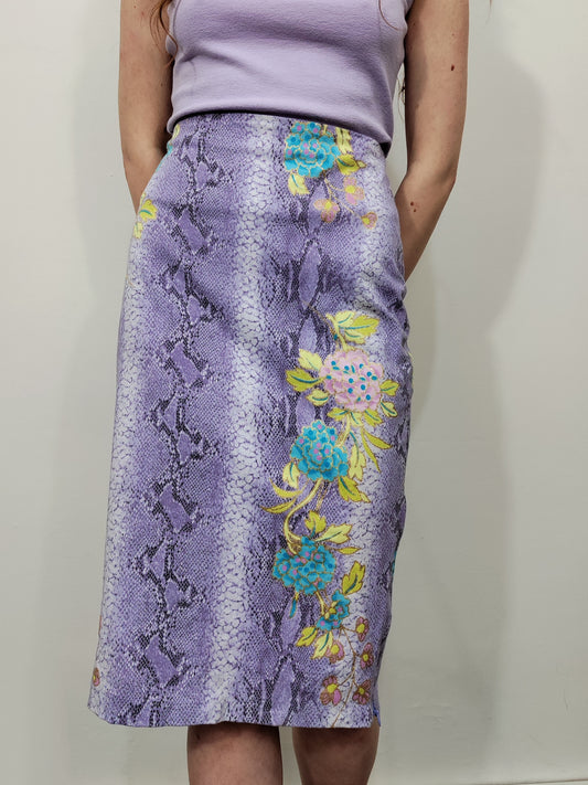 '90s Animalier Skirt