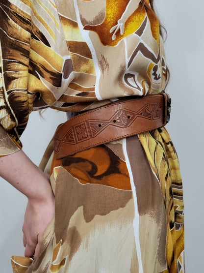Vintage Leather Belt