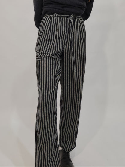 '80s Hand Crafted Wool Trousers