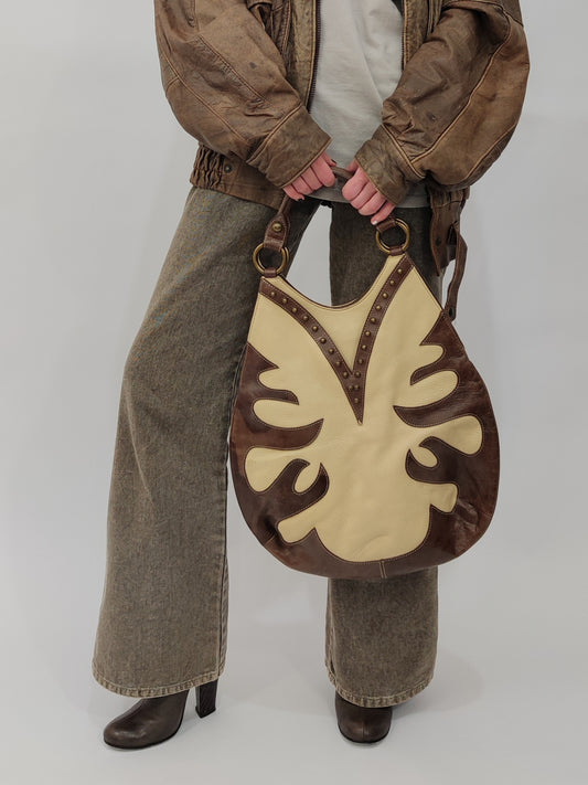 Y2K Leather Bag