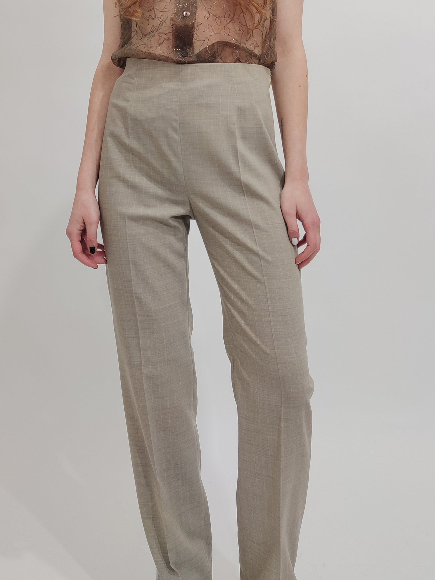 Belmar Vintage Deadstock Tailored Wool Trousers