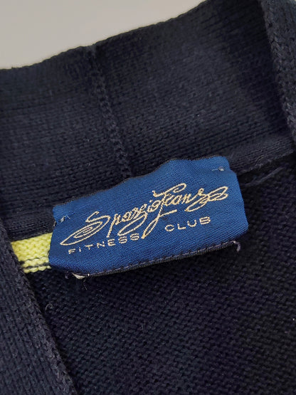 '80s Space Jeans Embroidered Vest