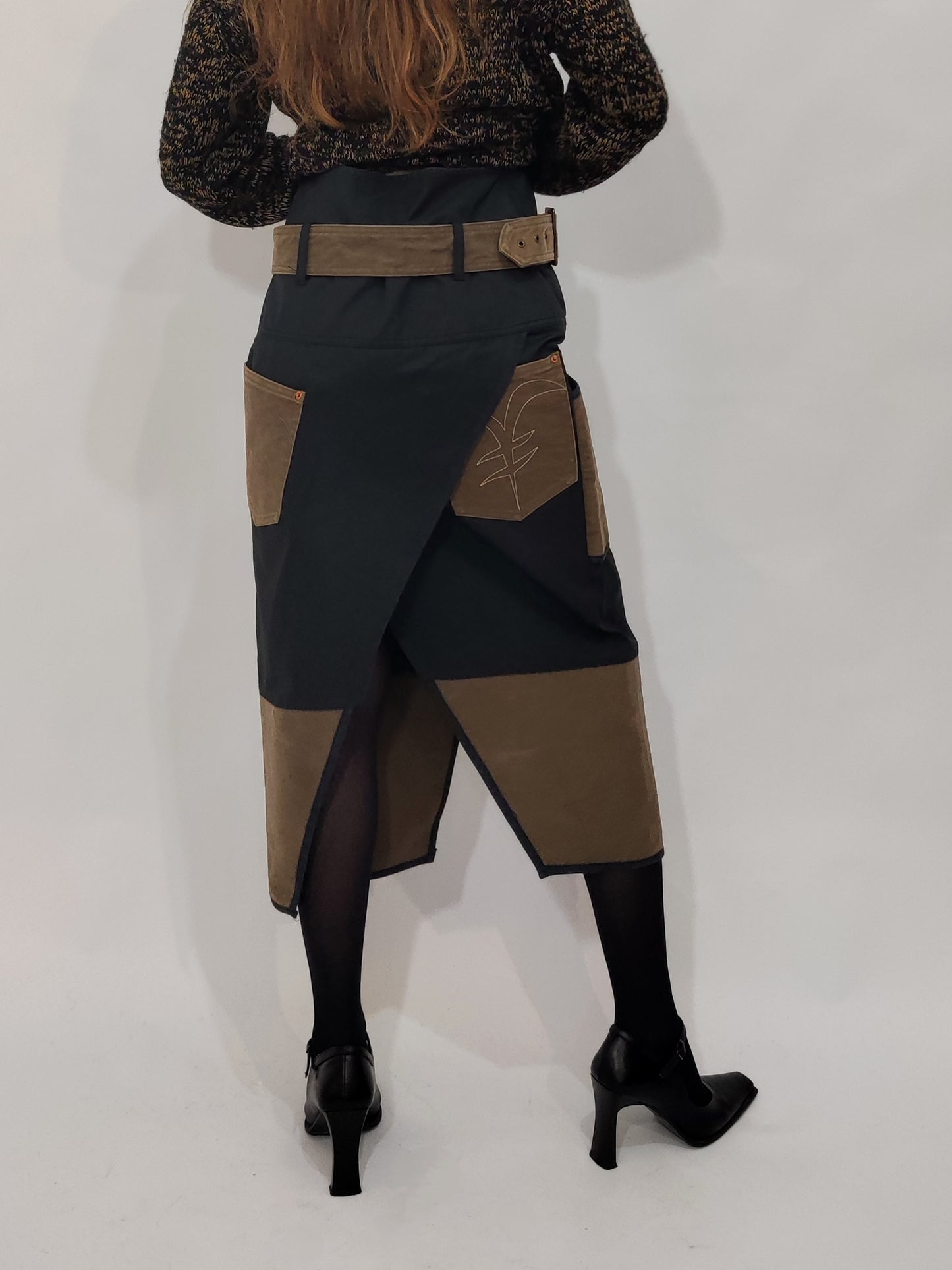 Michiko Koshino-Yen Jeans Skirt