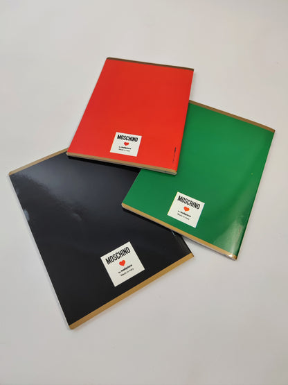 Moschino Vintage Deadstock A5 Notebooks