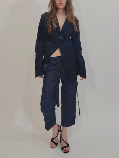 Marithé+François Girbaud Navy Blazer
