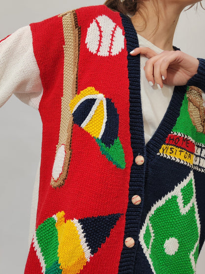 M. Christina '80s Handmade Cardigan