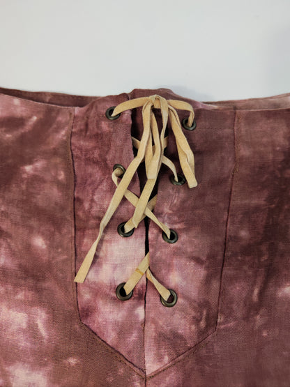 Y2K Tie-Dye Cropped Pants