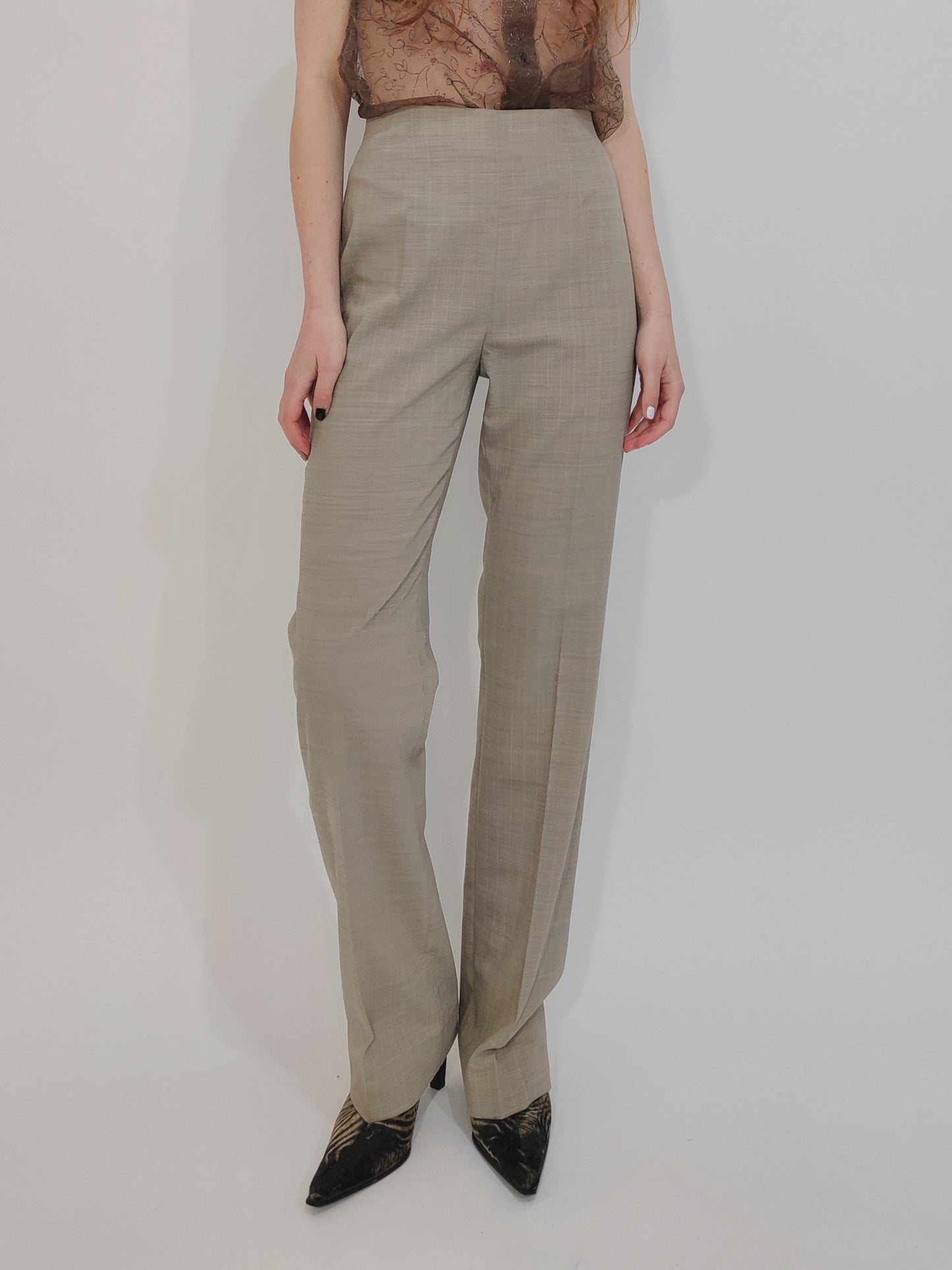Belmar Vintage Deadstock Tailored Wool Trousers