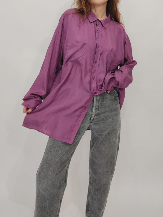 100% Silk Vintage Shirt