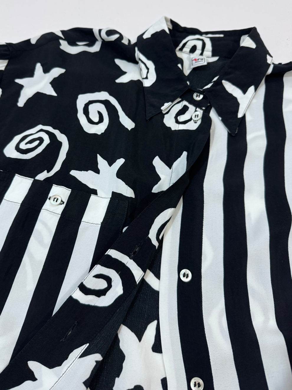 Vintage Graphic Maxi Shirt