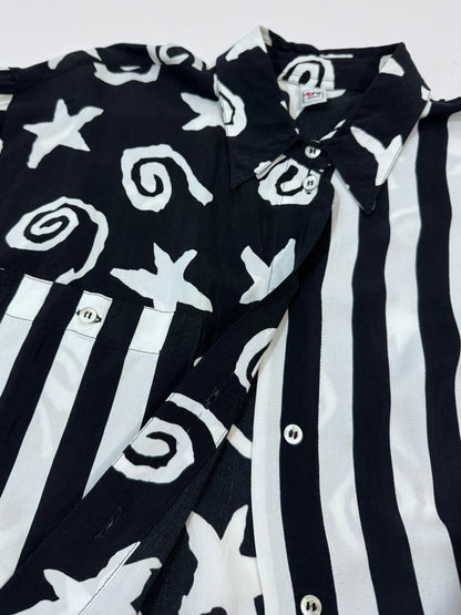 Vintage Graphic Maxi Shirt