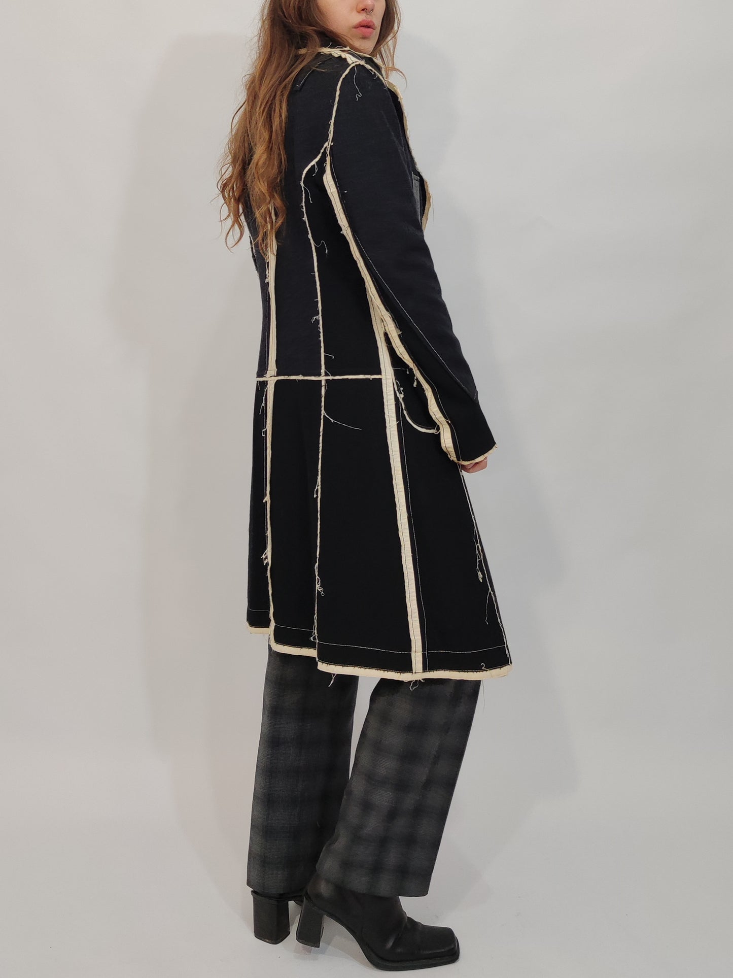 Y2K 100% Wool Coat