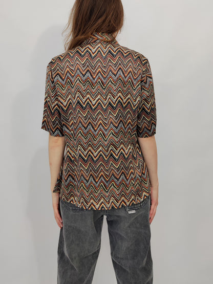 100% Pure Silk Vintage Shirt