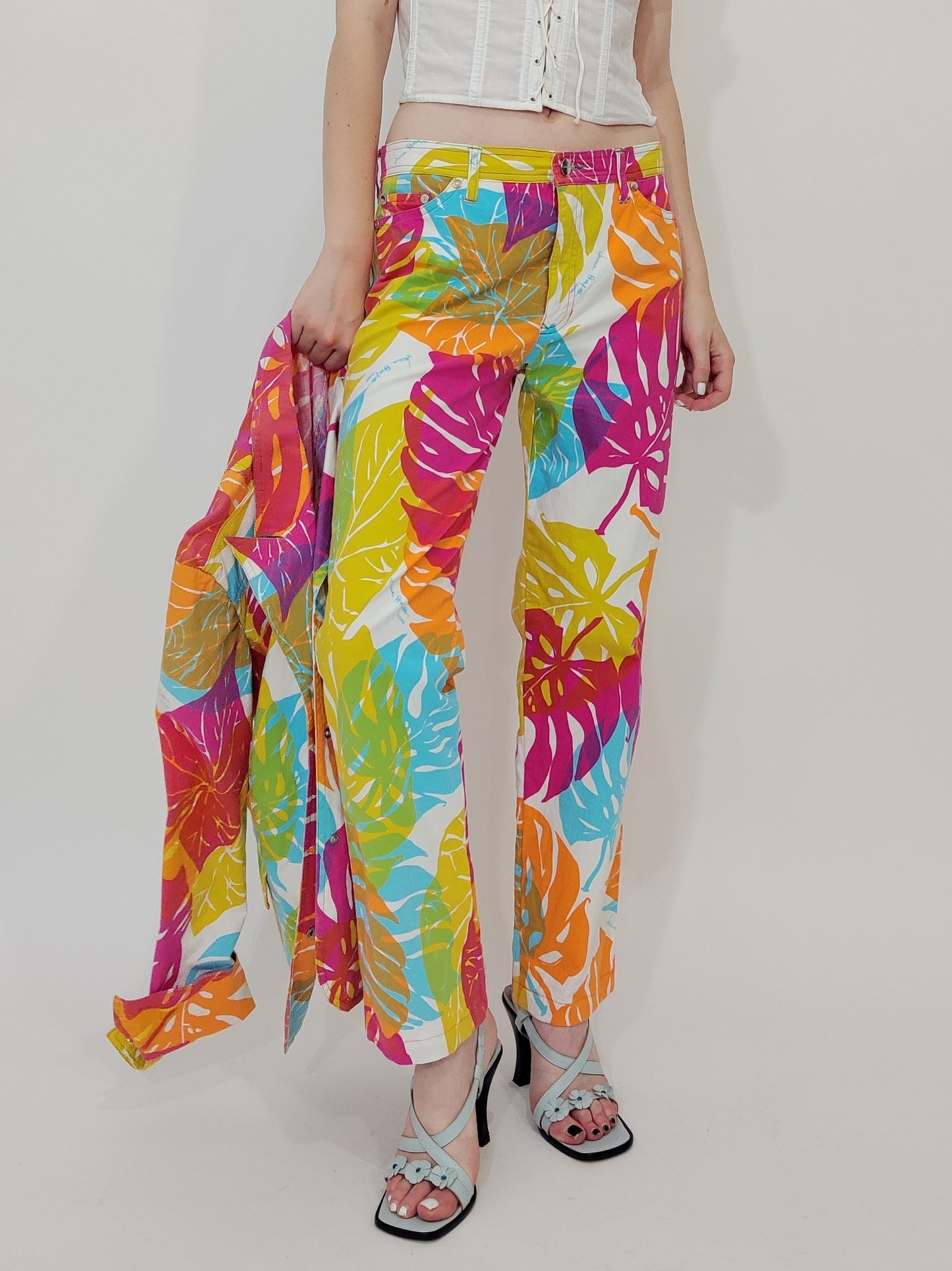 Laura Biagiotti '90s Crazy Co-Ord. Size M