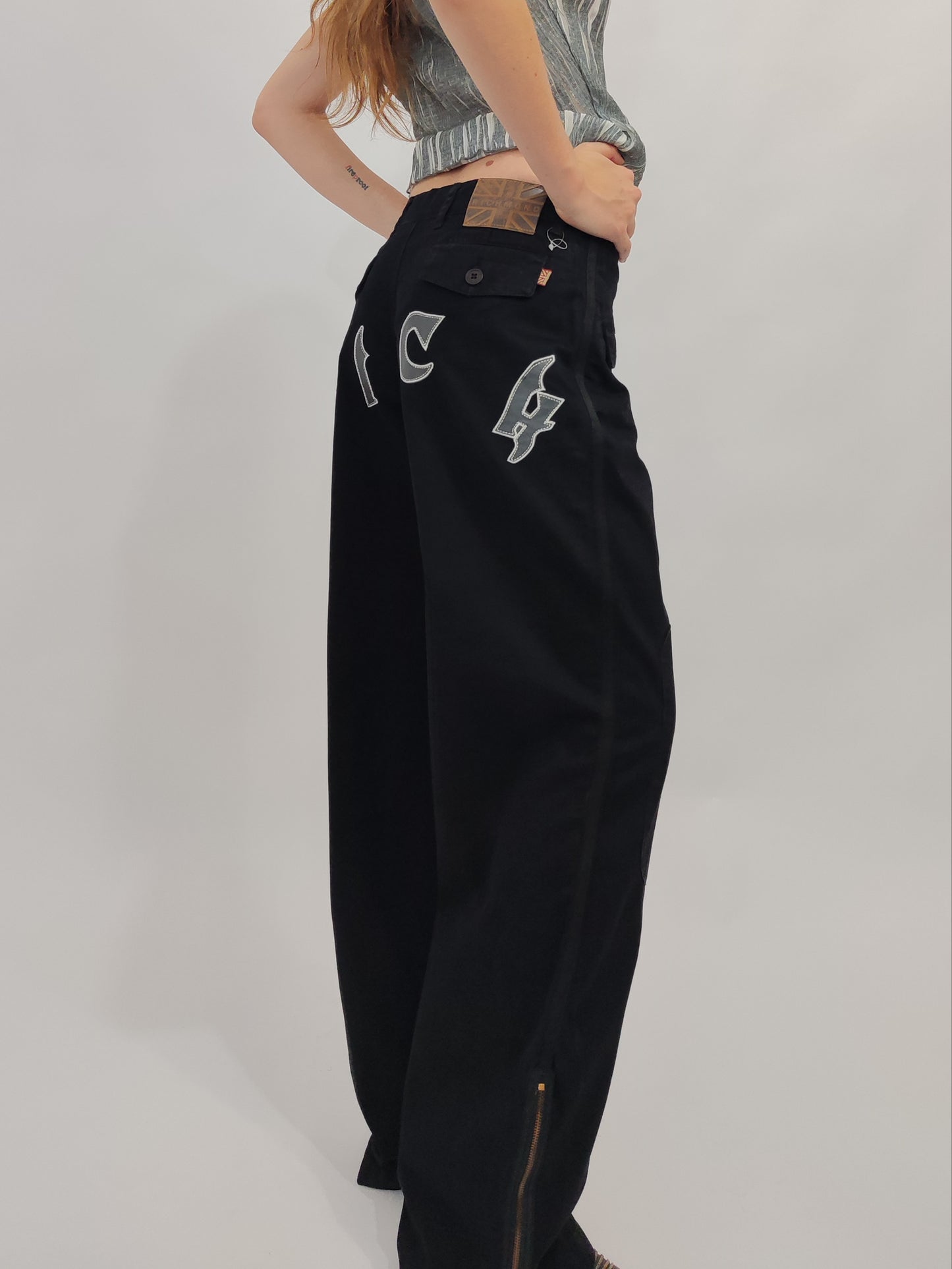 Archive - Richmond Y2K Wide-Leg Trousers
