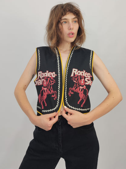 Early '80s Rodeo Star Vest