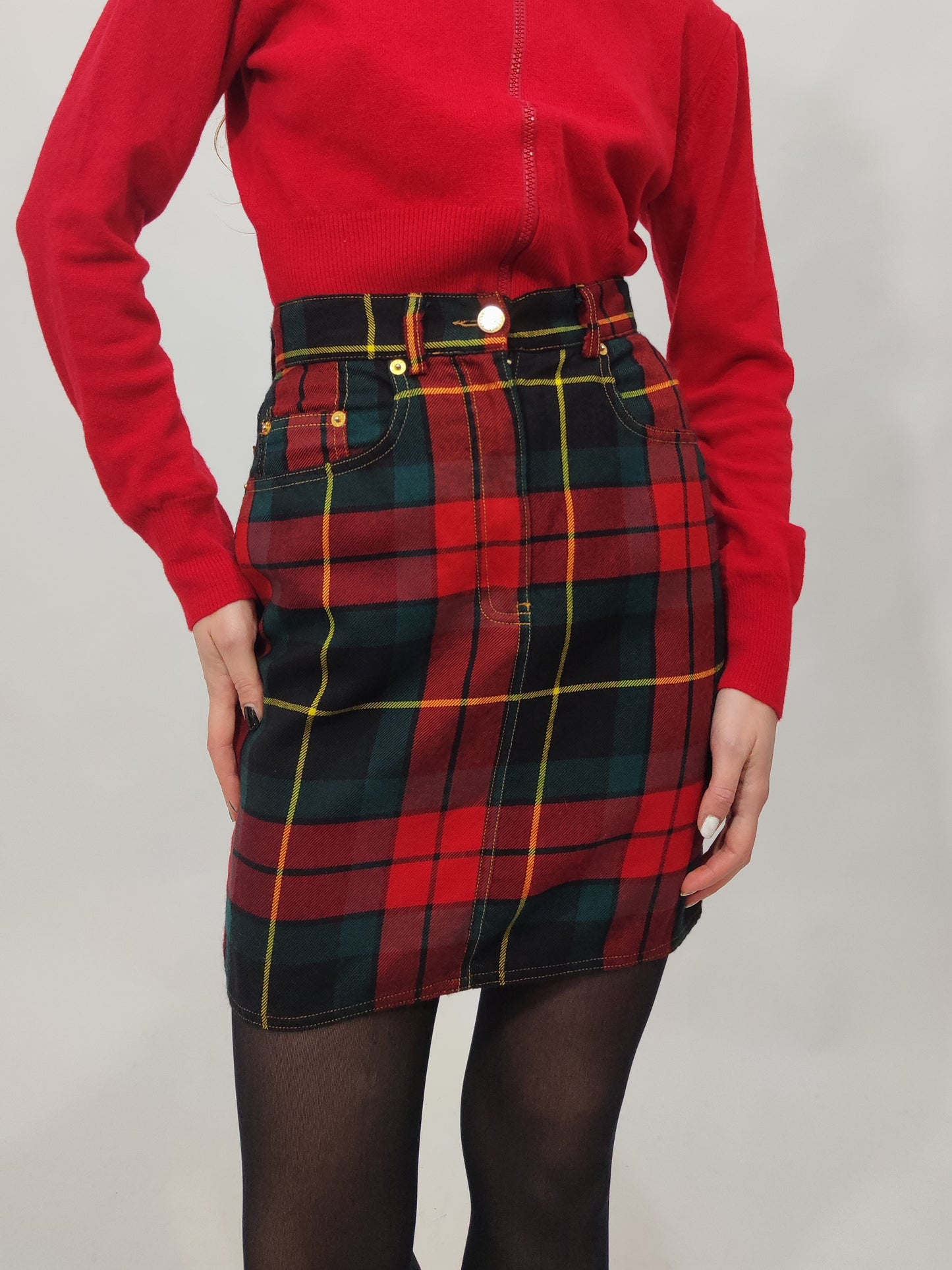 Moschino Wool Skirt