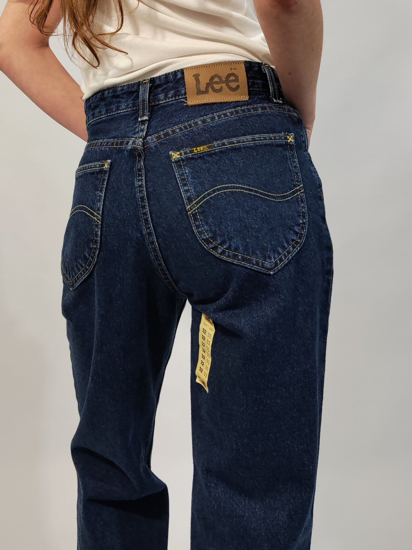 Lee Oklahoma Deadstock Jeans - Dark Wash - Size 32-33