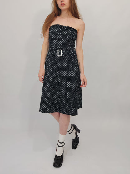 '90s Polka Dot Dress