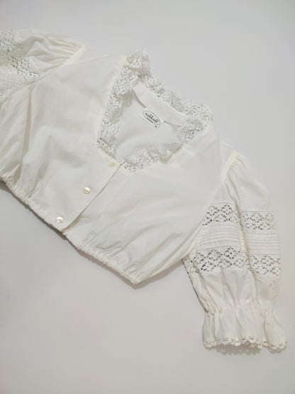 Vintage Dirndl Shirt - Size M/L