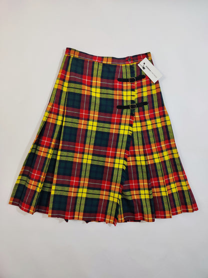 Vintage Tartan Kilt + Scarf