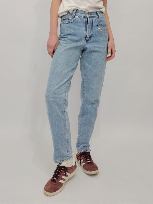 Vintage Embroidered Jeans