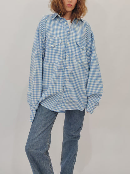 Vintage Gingham Shirt - Men's