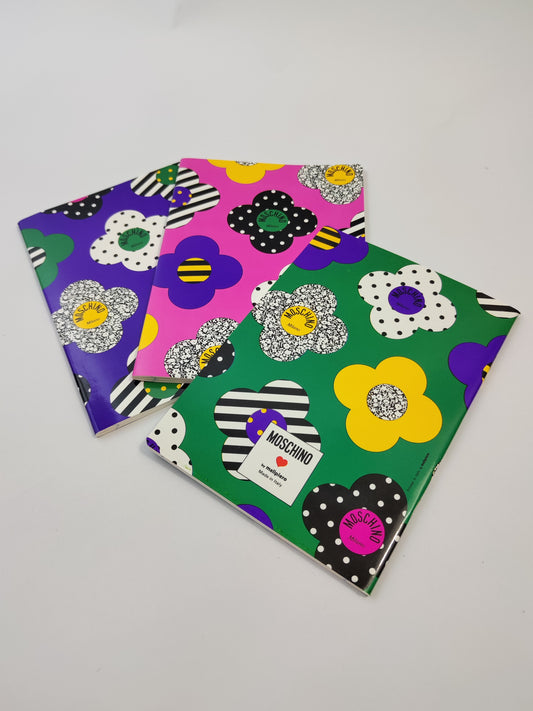 Moschino Vintage Deadstock A5 Notebooks