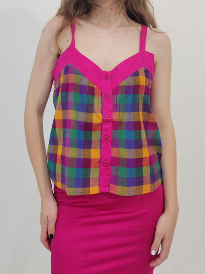 Vintage Deadstock Checkered Co-Ord