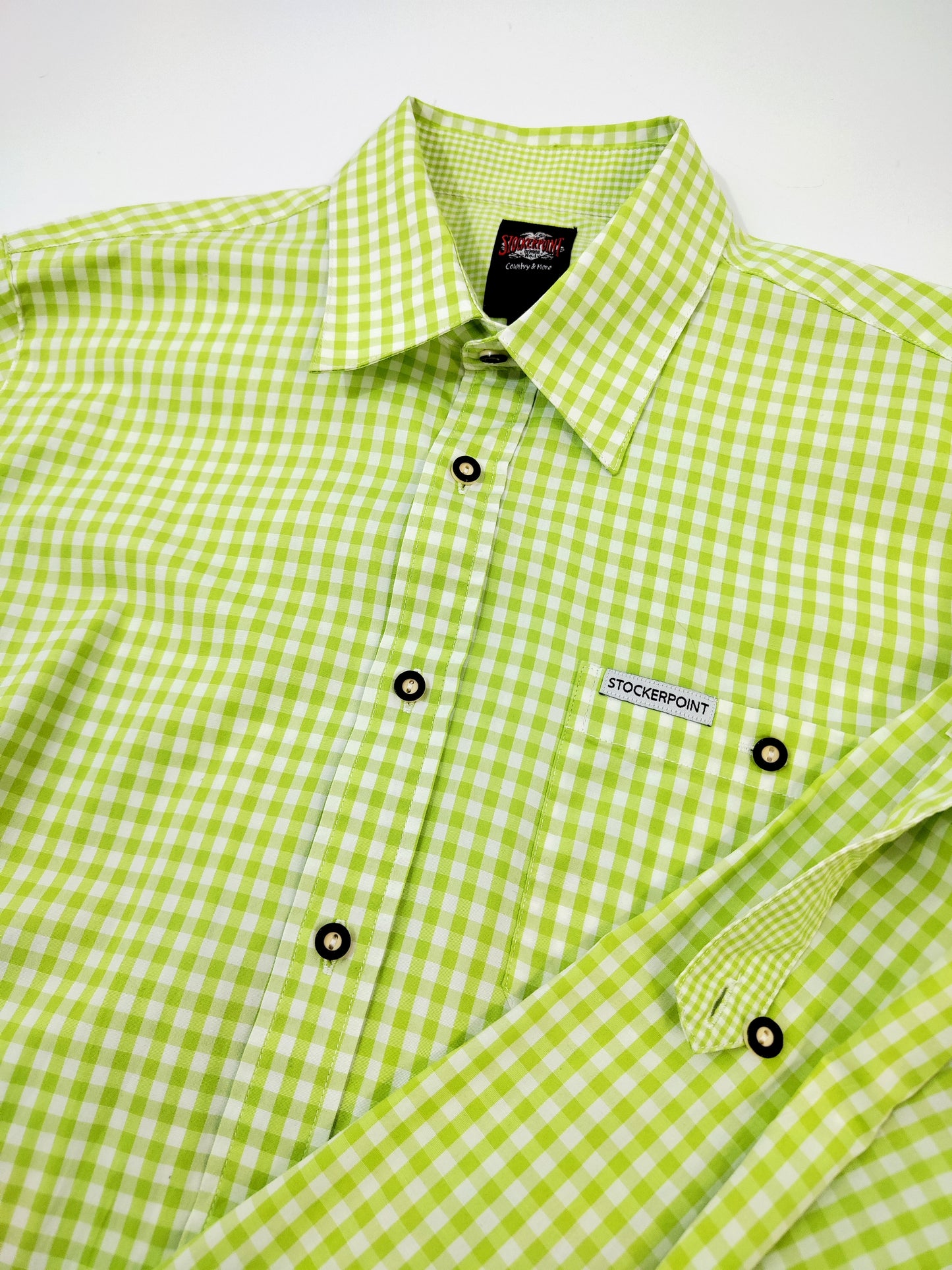 Stockerpoint Vintage Gingham Shirt - Men's