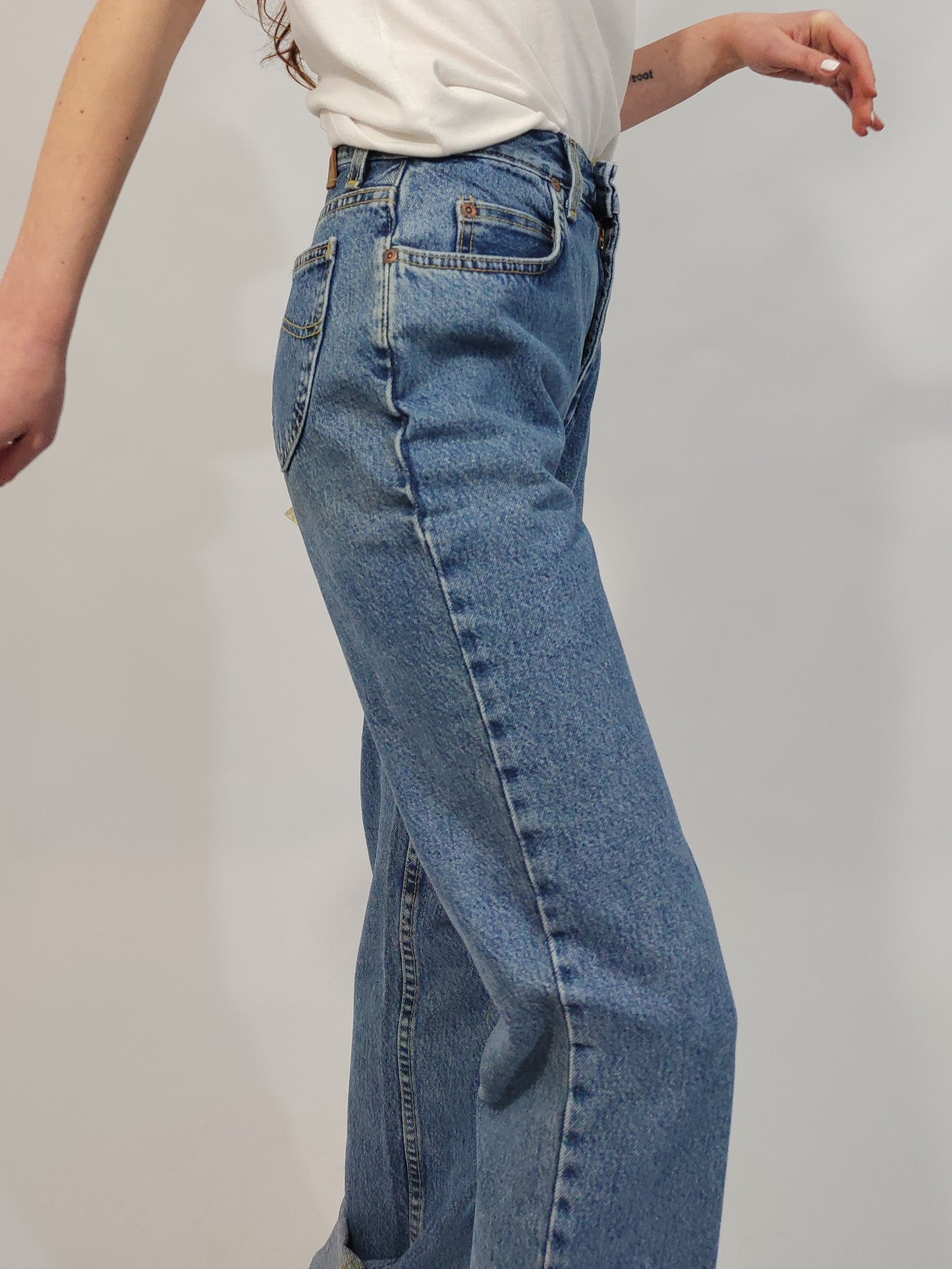 Lee Oklahoma Deadstock Jeans - Mid Wash - Size 30-31
